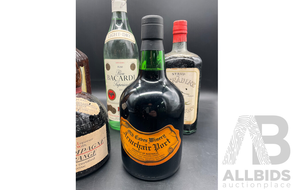 Assorted Vintage Spirits - Lot of 5
