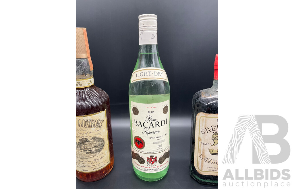 Assorted Vintage Spirits - Lot of 5