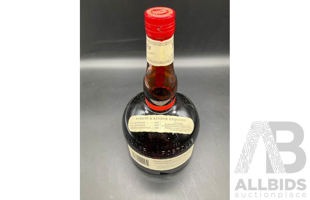Assorted Vintage Spirits - Grand Marnier, Cointreau Liqueur - Lot of 2