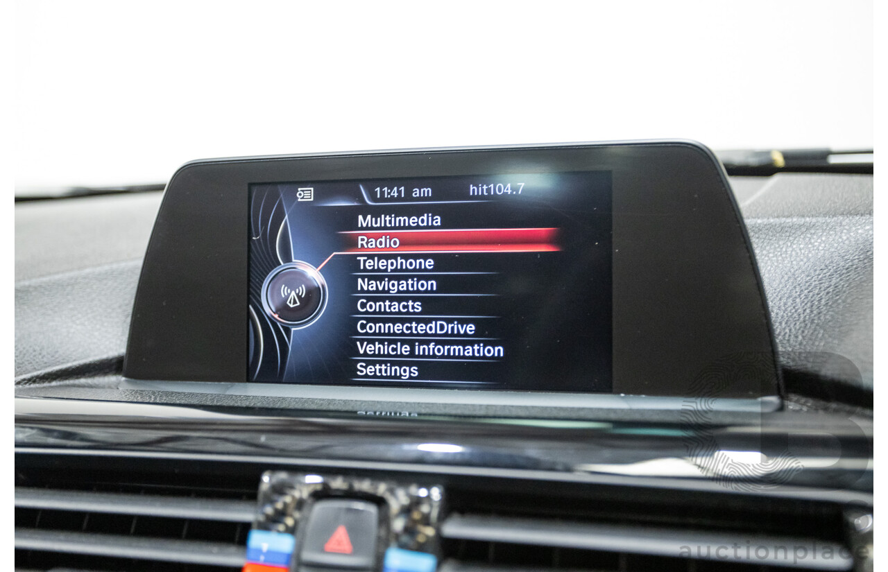 7/2015 BMW 320i Sport Line F30 MY15 4d Sedan Glacier Silver Metallic Turbo 2.0L