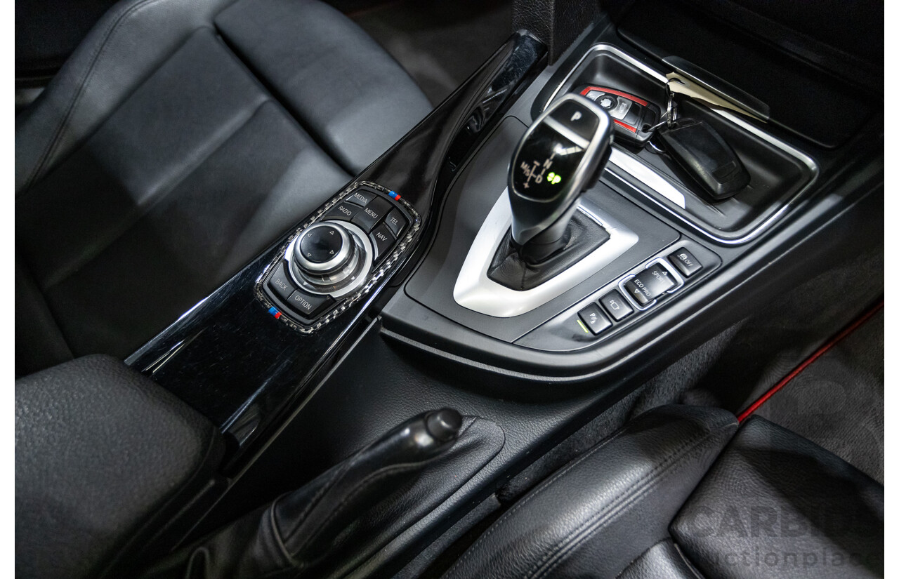 7/2015 BMW 320i Sport Line F30 MY15 4d Sedan Glacier Silver Metallic Turbo 2.0L