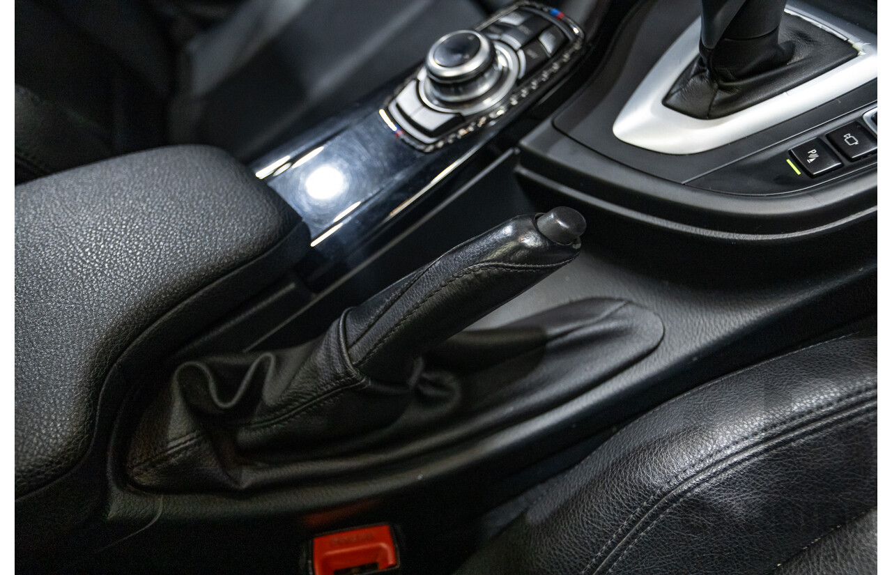 7/2015 BMW 320i Sport Line F30 MY15 4d Sedan Glacier Silver Metallic Turbo 2.0L