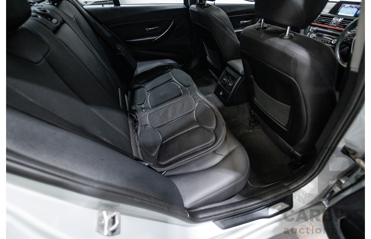 7/2015 BMW 320i Sport Line F30 MY15 4d Sedan Glacier Silver Metallic Turbo 2.0L