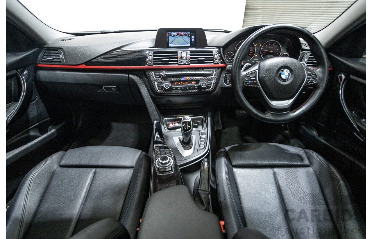 7/2015 BMW 320i Sport Line F30 MY15 4d Sedan Glacier Silver Metallic Turbo 2.0L