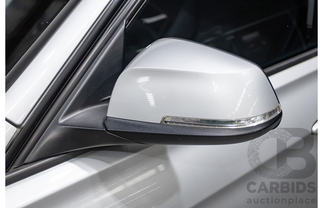 7/2015 BMW 320i Sport Line F30 MY15 4d Sedan Glacier Silver Metallic Turbo 2.0L