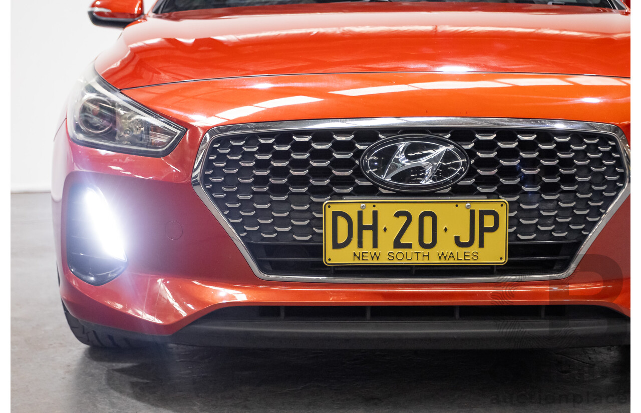 03/2018 Hyundai i30 SR PD 4D Hatchback Pheonix Orange Metallic 1.6L