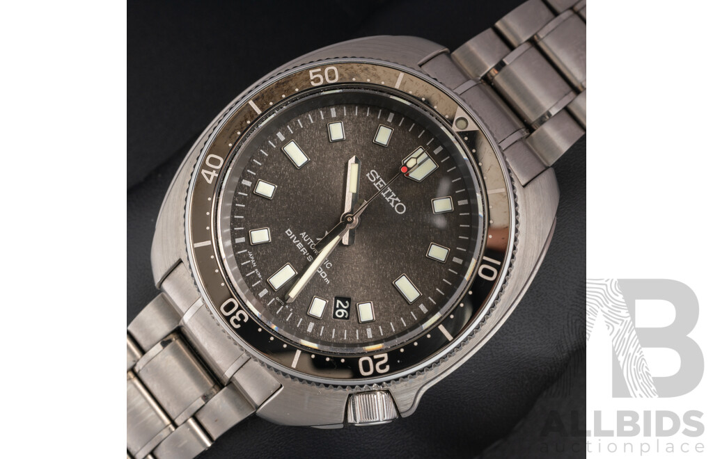 Seiko 44mm 'Uemura' 200m Divers Watch, Model SLA051/SBDX047