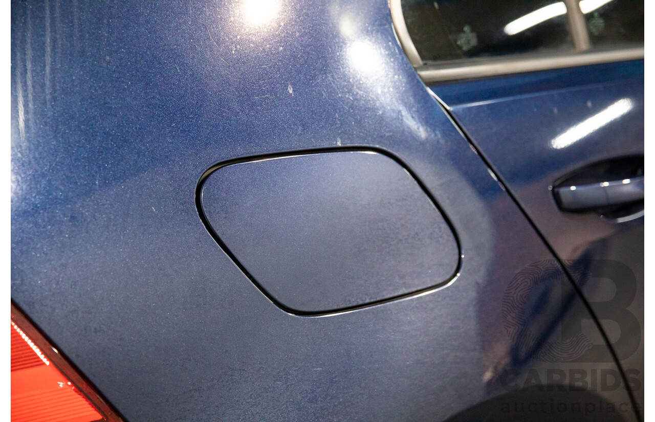 02/2014 Volkswagen Golf GTi AU MY14 5d Hatchback Night Blue Metallic Turbo 2.0L