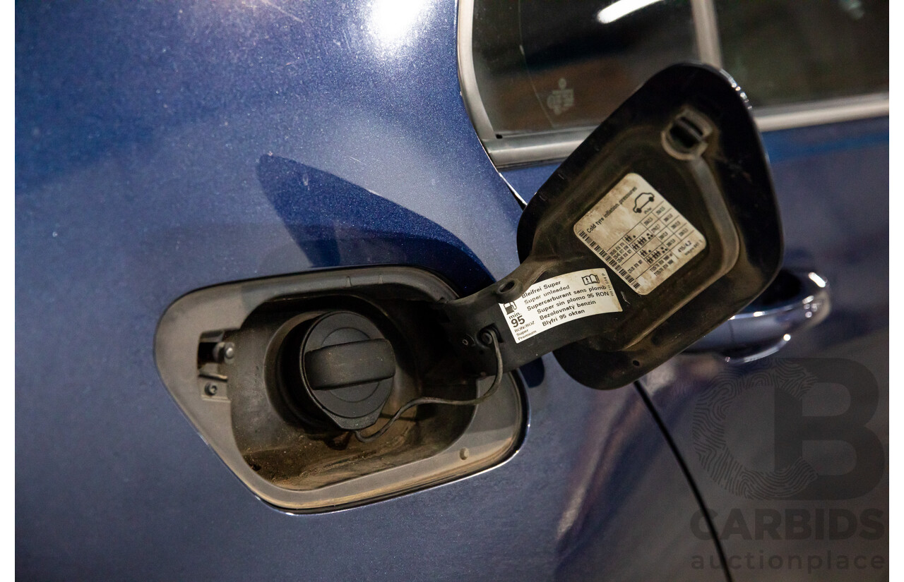 02/2014 Volkswagen Golf GTi AU MY14 5d Hatchback Night Blue Metallic Turbo 2.0L