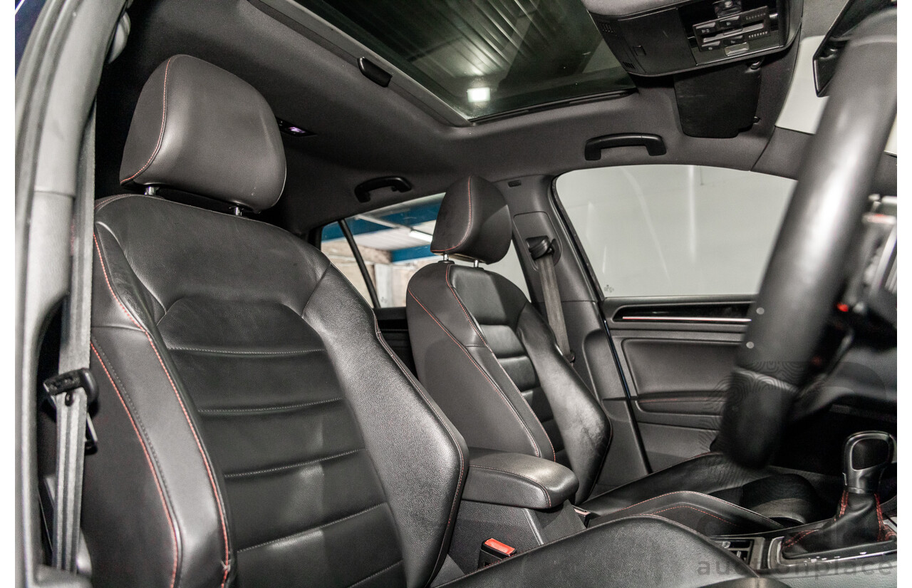 02/2014 Volkswagen Golf GTi AU MY14 5d Hatchback Night Blue Metallic Turbo 2.0L