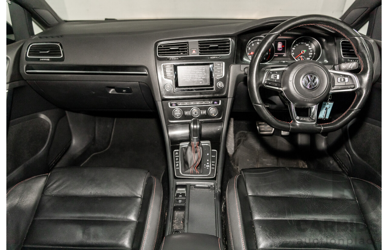 02/2014 Volkswagen Golf GTi AU MY14 5d Hatchback Night Blue Metallic Turbo 2.0L