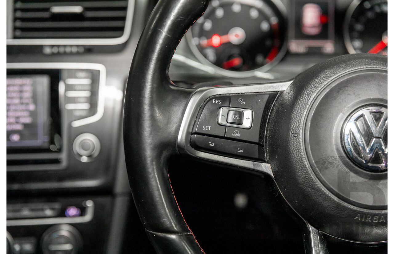 02/2014 Volkswagen Golf GTi AU MY14 5d Hatchback Night Blue Metallic Turbo 2.0L