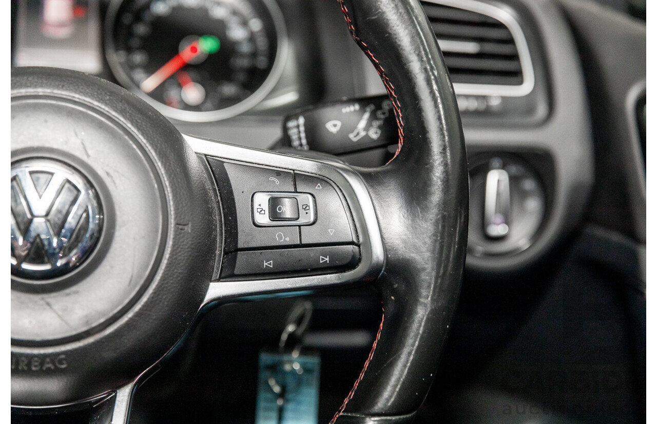 02/2014 Volkswagen Golf GTi AU MY14 5d Hatchback Night Blue Metallic Turbo 2.0L