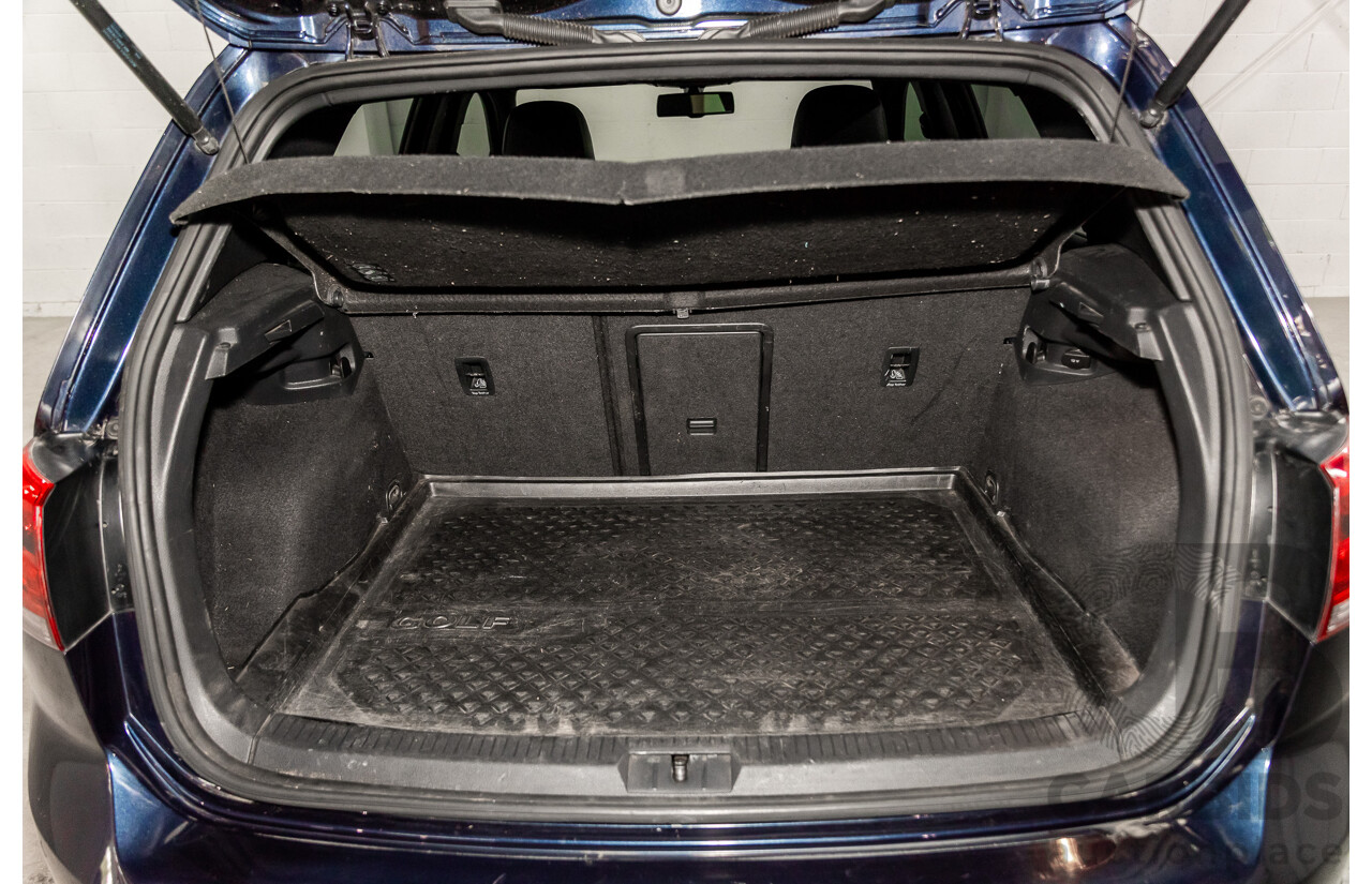 02/2014 Volkswagen Golf GTi AU MY14 5d Hatchback Night Blue Metallic Turbo 2.0L