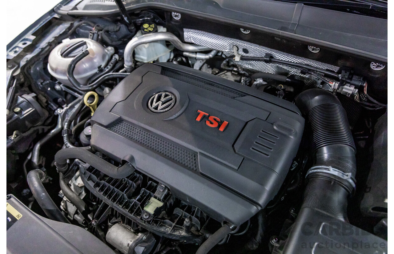 02/2014 Volkswagen Golf GTi AU MY14 5d Hatchback Night Blue Metallic Turbo 2.0L