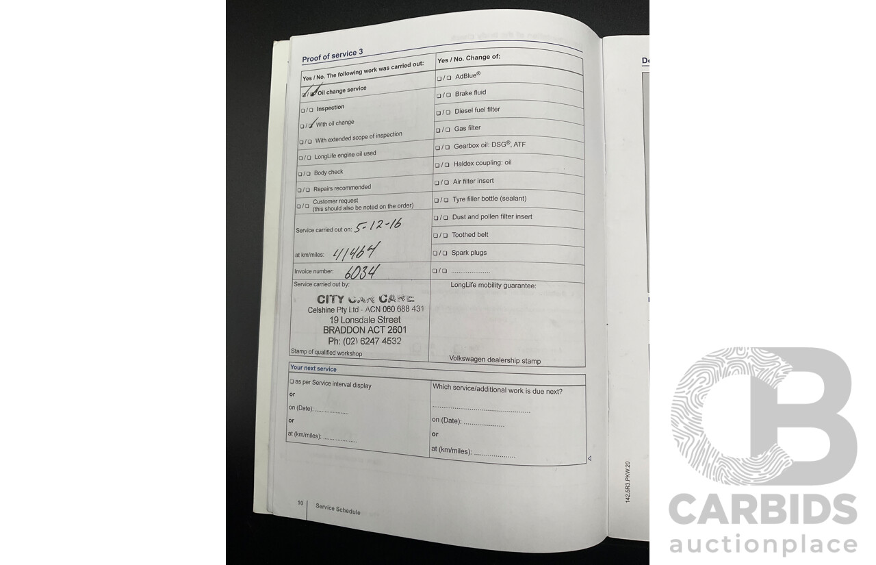 02/2014 Volkswagen Golf GTi AU MY14 5d Hatchback Night Blue Metallic Turbo 2.0L