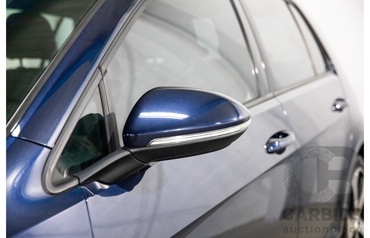 02/2014 Volkswagen Golf GTi AU MY14 5d Hatchback Night Blue Metallic Turbo 2.0L