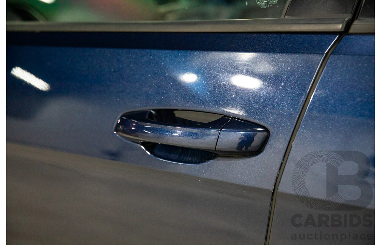 02/2014 Volkswagen Golf GTi AU MY14 5d Hatchback Night Blue Metallic Turbo 2.0L