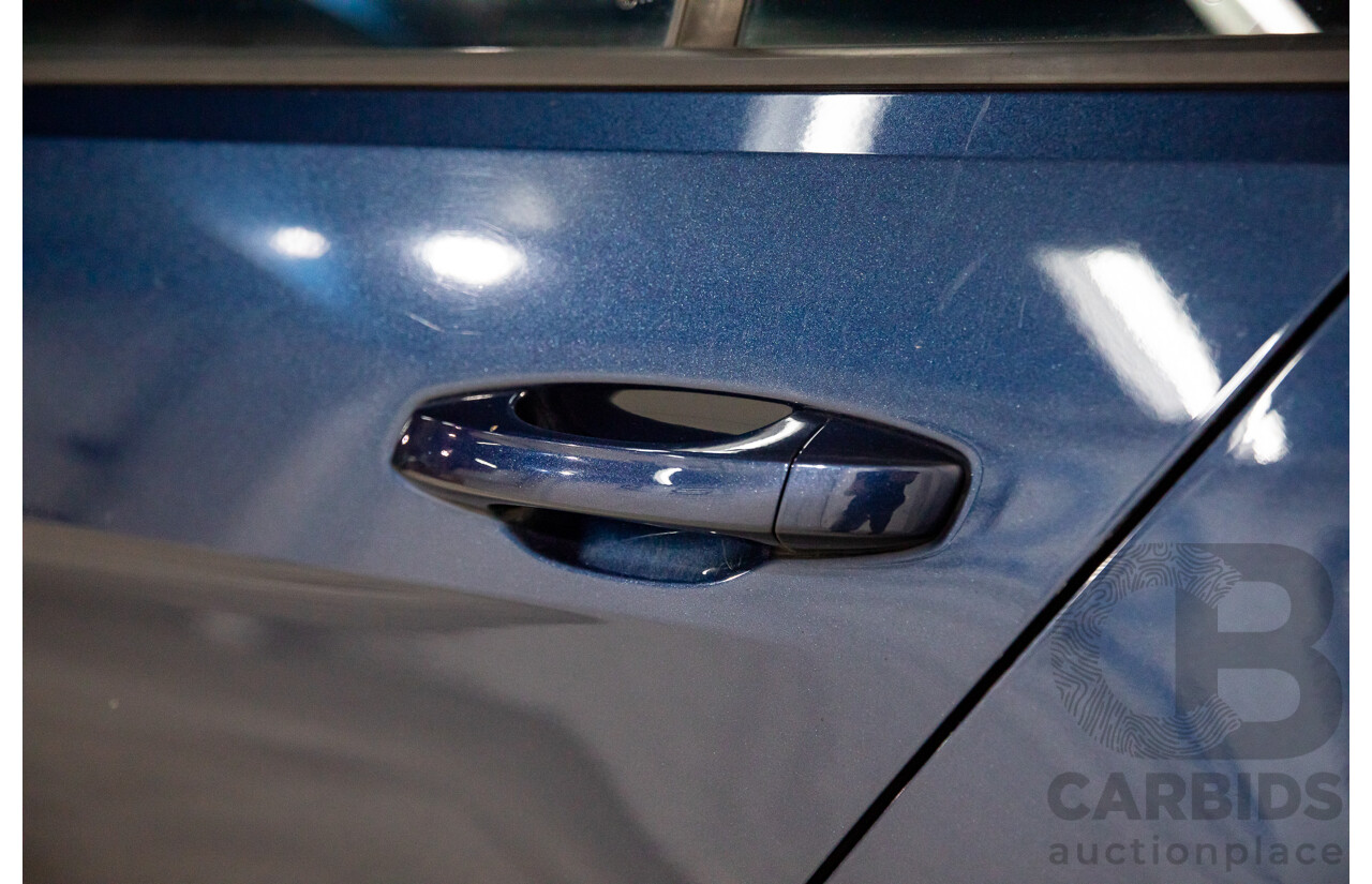 02/2014 Volkswagen Golf GTi AU MY14 5d Hatchback Night Blue Metallic Turbo 2.0L