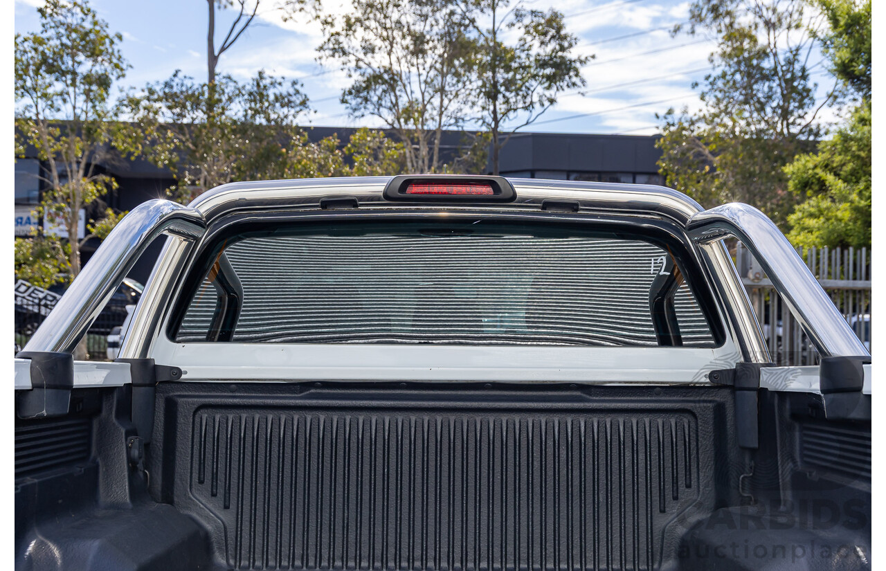 09/2017 Ford Ranger XLT 3.2 (4x4) 4x4 PX MKII MY17 Update Dual Cab Utility Frozen White Turbo Diesel 3.2L