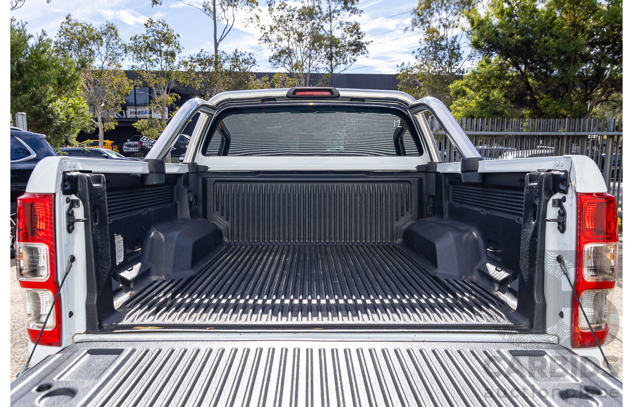 09/2017 Ford Ranger XLT 3.2 (4x4) 4x4 PX MKII MY17 Update Dual Cab Utility Frozen White Turbo Diesel 3.2L