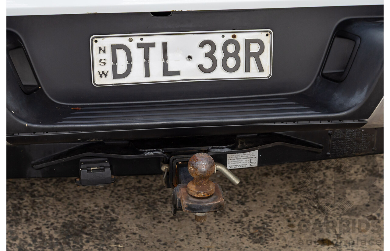 09/2017 Ford Ranger XLT 3.2 (4x4) 4x4 PX MKII MY17 Update Dual Cab Utility Frozen White Turbo Diesel 3.2L