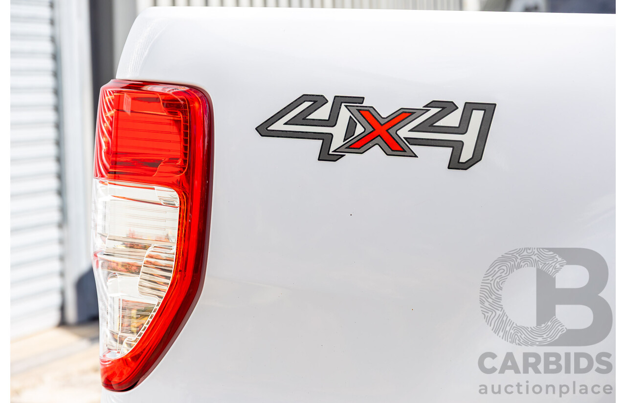 09/2017 Ford Ranger XLT 3.2 (4x4) 4x4 PX MKII MY17 Update Dual Cab Utility Frozen White Turbo Diesel 3.2L