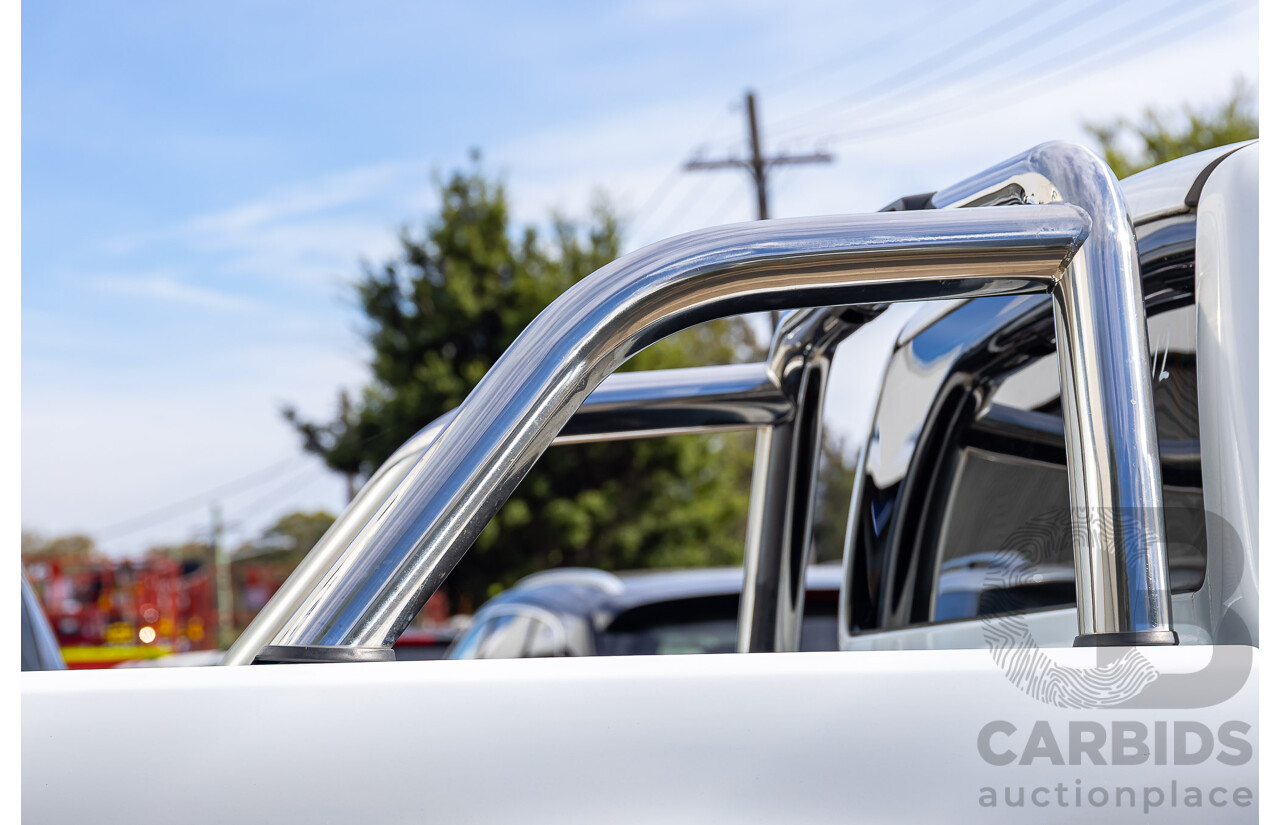 09/2017 Ford Ranger XLT 3.2 (4x4) 4x4 PX MKII MY17 Update Dual Cab Utility Frozen White Turbo Diesel 3.2L