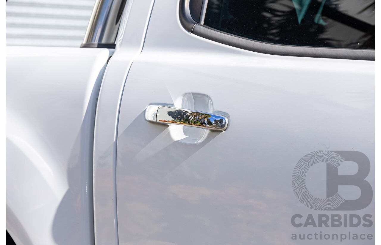 09/2017 Ford Ranger XLT 3.2 (4x4) 4x4 PX MKII MY17 Update Dual Cab Utility Frozen White Turbo Diesel 3.2L