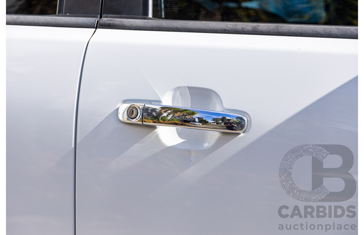 09/2017 Ford Ranger XLT 3.2 (4x4) 4x4 PX MKII MY17 Update Dual Cab Utility Frozen White Turbo Diesel 3.2L