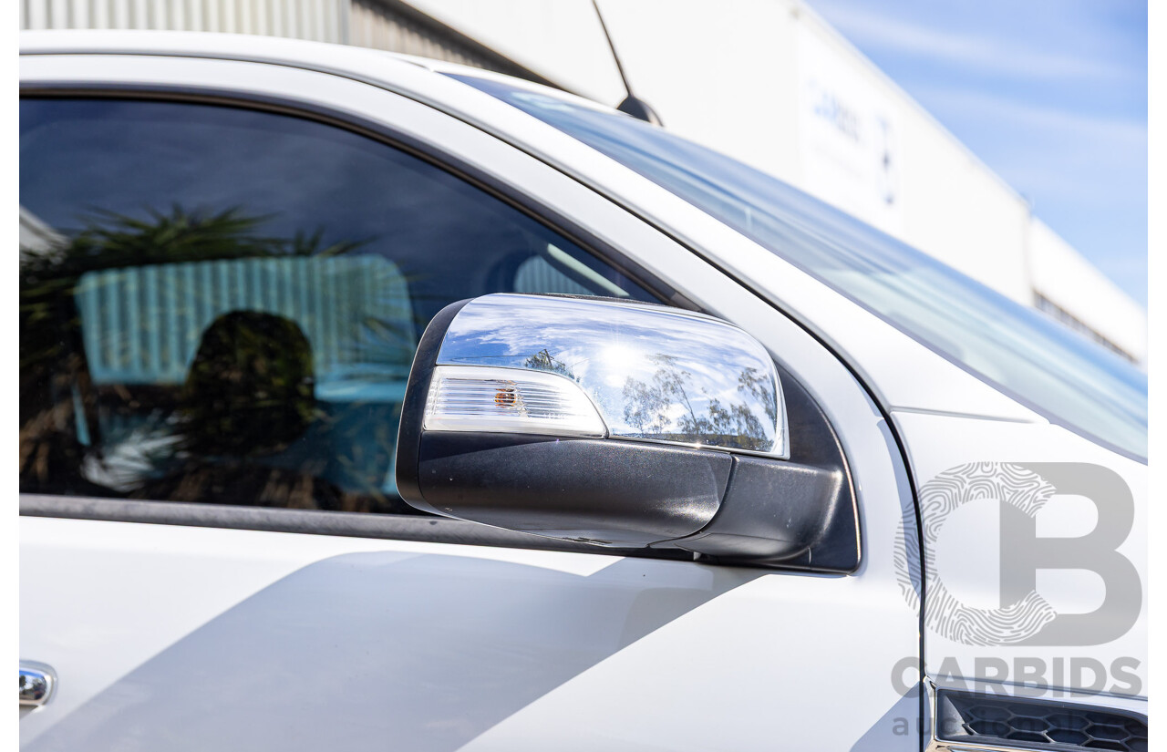 09/2017 Ford Ranger XLT 3.2 (4x4) 4x4 PX MKII MY17 Update Dual Cab Utility Frozen White Turbo Diesel 3.2L
