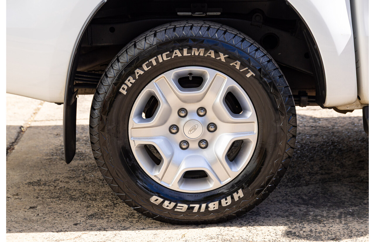 09/2017 Ford Ranger XLT 3.2 (4x4) 4x4 PX MKII MY17 Update Dual Cab Utility Frozen White Turbo Diesel 3.2L