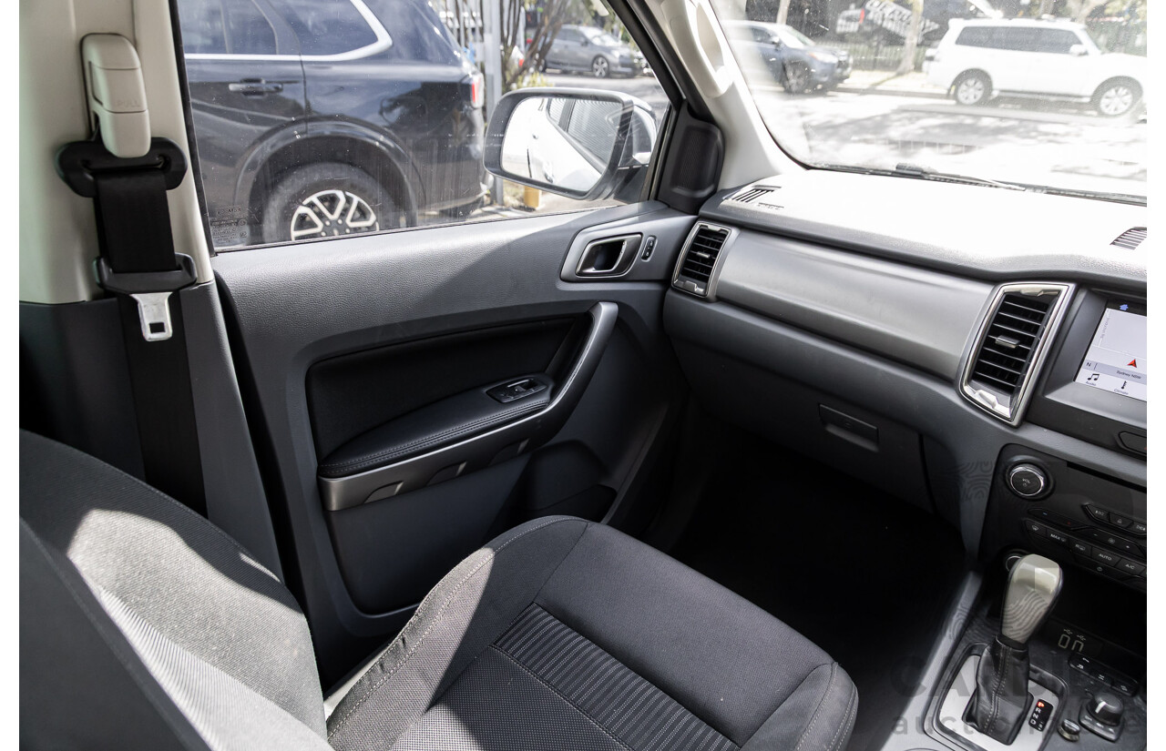 09/2017 Ford Ranger XLT 3.2 (4x4) 4x4 PX MKII MY17 Update Dual Cab Utility Frozen White Turbo Diesel 3.2L