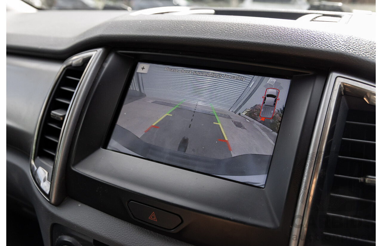 09/2017 Ford Ranger XLT 3.2 (4x4) 4x4 PX MKII MY17 Update Dual Cab Utility Frozen White Turbo Diesel 3.2L