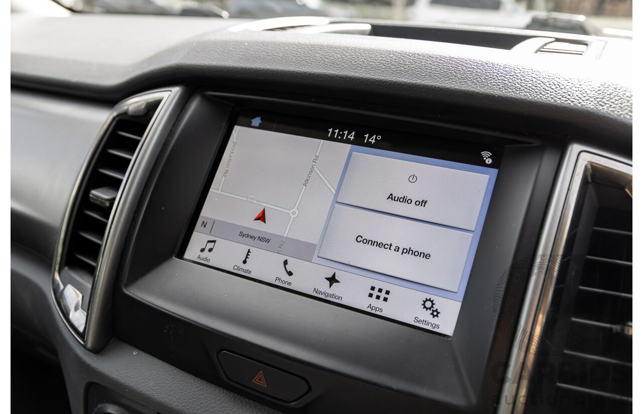 09/2017 Ford Ranger XLT 3.2 (4x4) 4x4 PX MKII MY17 Update Dual Cab Utility Frozen White Turbo Diesel 3.2L