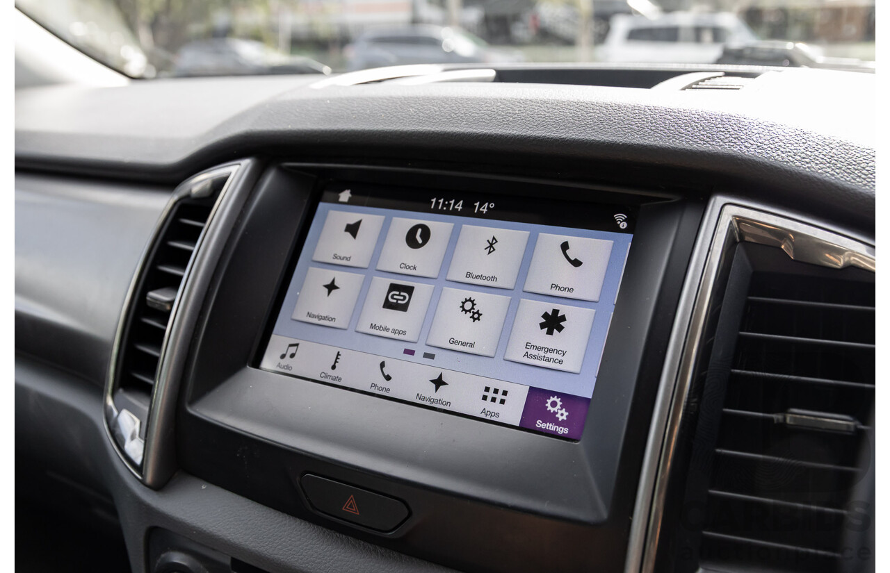 09/2017 Ford Ranger XLT 3.2 (4x4) 4x4 PX MKII MY17 Update Dual Cab Utility Frozen White Turbo Diesel 3.2L