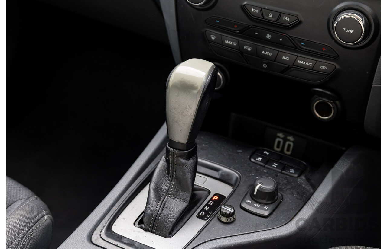 09/2017 Ford Ranger XLT 3.2 (4x4) 4x4 PX MKII MY17 Update Dual Cab Utility Frozen White Turbo Diesel 3.2L