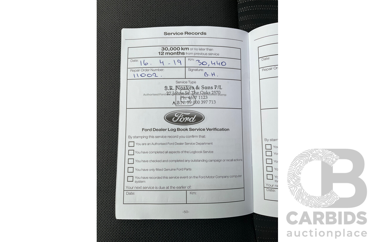 09/2017 Ford Ranger XLT 3.2 (4x4) 4x4 PX MKII MY17 Update Dual Cab Utility Frozen White Turbo Diesel 3.2L