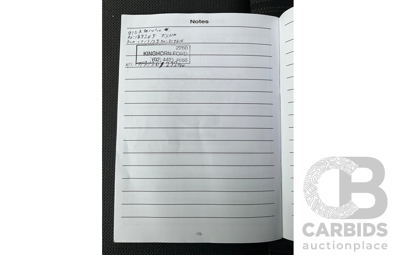 09/2017 Ford Ranger XLT 3.2 (4x4) 4x4 PX MKII MY17 Update Dual Cab Utility Frozen White Turbo Diesel 3.2L