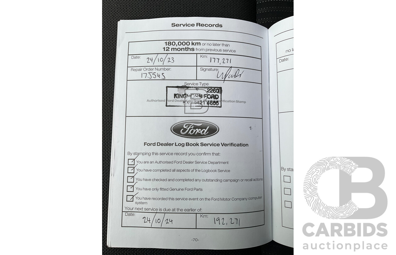 09/2017 Ford Ranger XLT 3.2 (4x4) 4x4 PX MKII MY17 Update Dual Cab Utility Frozen White Turbo Diesel 3.2L