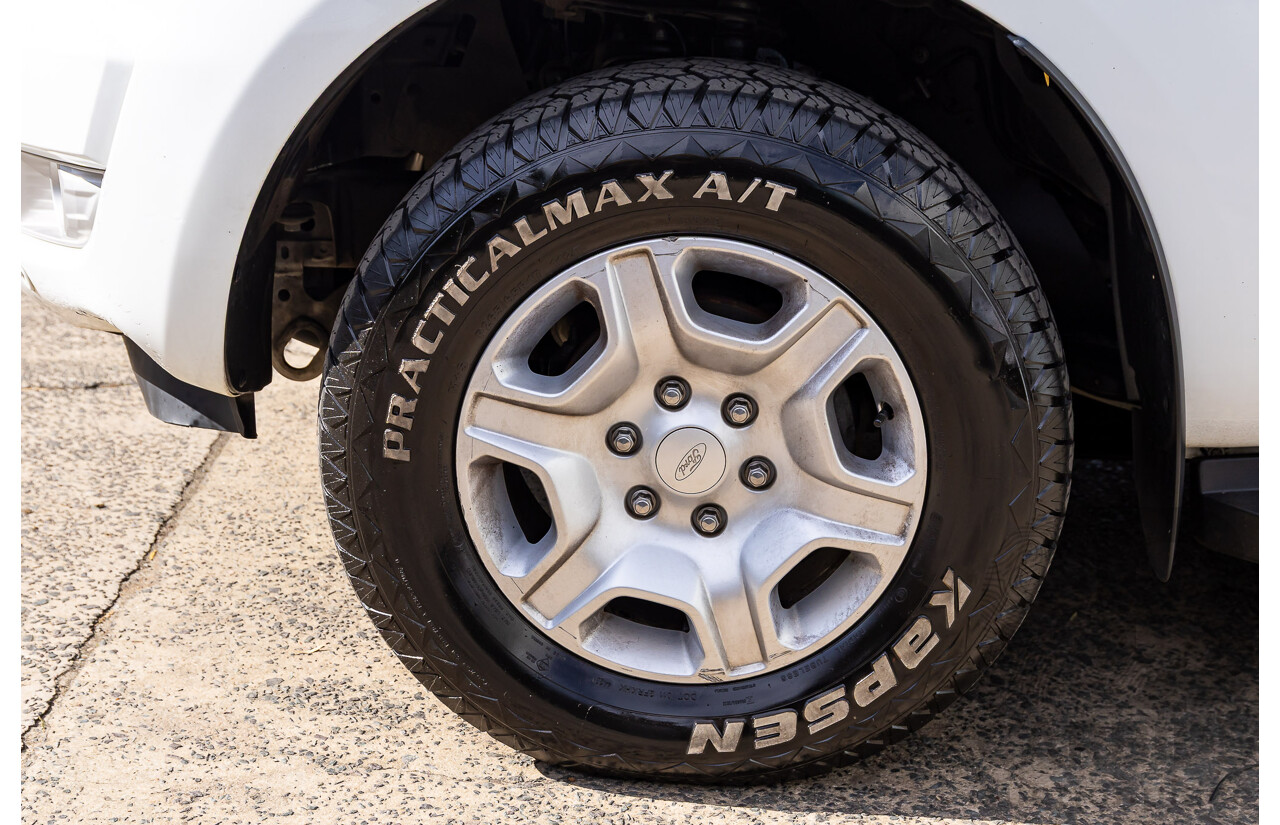 09/2017 Ford Ranger XLT 3.2 (4x4) 4x4 PX MKII MY17 Update Dual Cab Utility Frozen White Turbo Diesel 3.2L