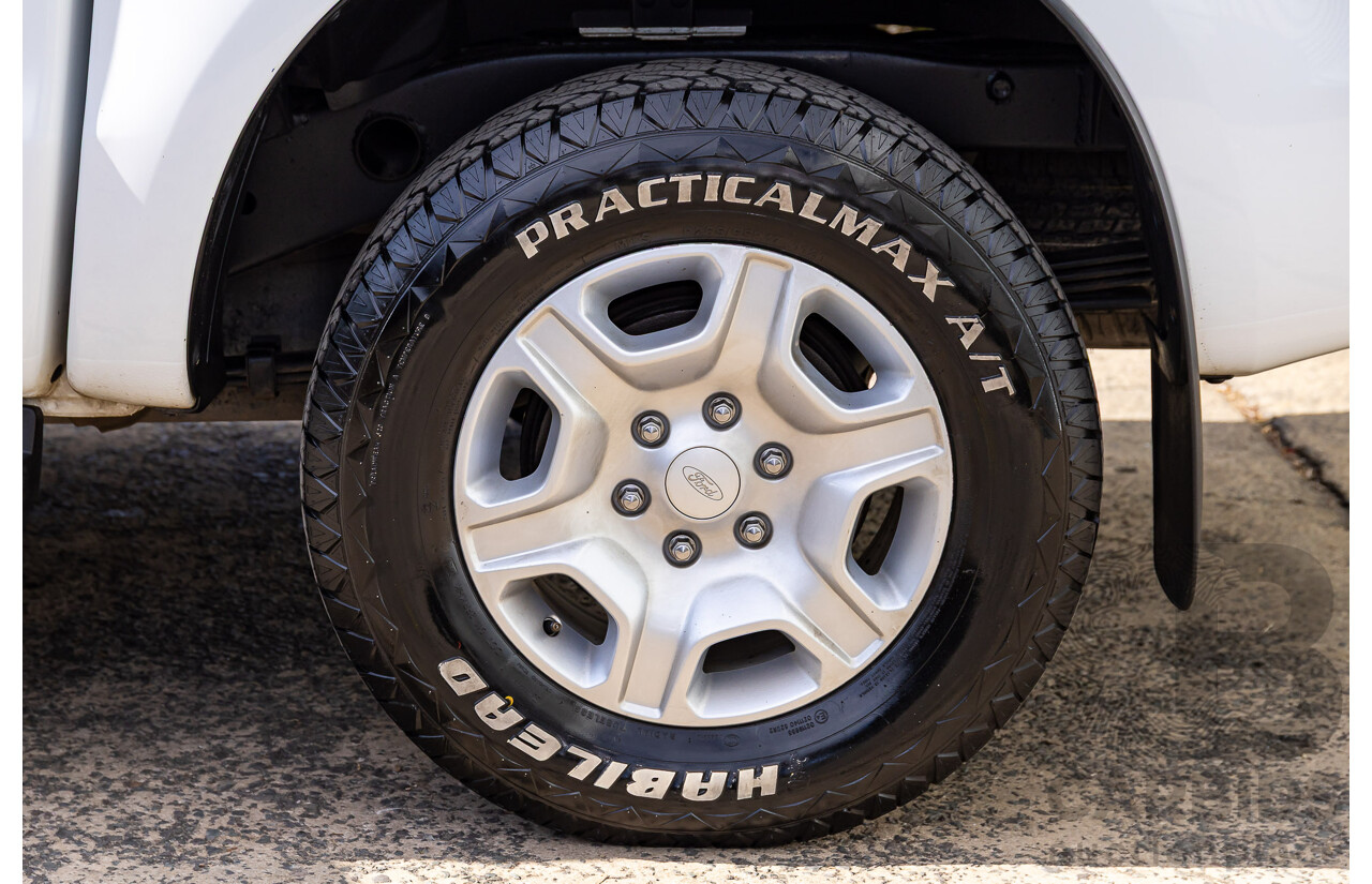 09/2017 Ford Ranger XLT 3.2 (4x4) 4x4 PX MKII MY17 Update Dual Cab Utility Frozen White Turbo Diesel 3.2L