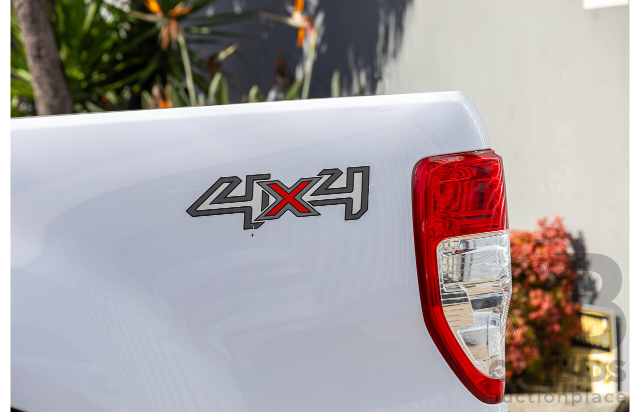 09/2017 Ford Ranger XLT 3.2 (4x4) 4x4 PX MKII MY17 Update Dual Cab Utility Frozen White Turbo Diesel 3.2L
