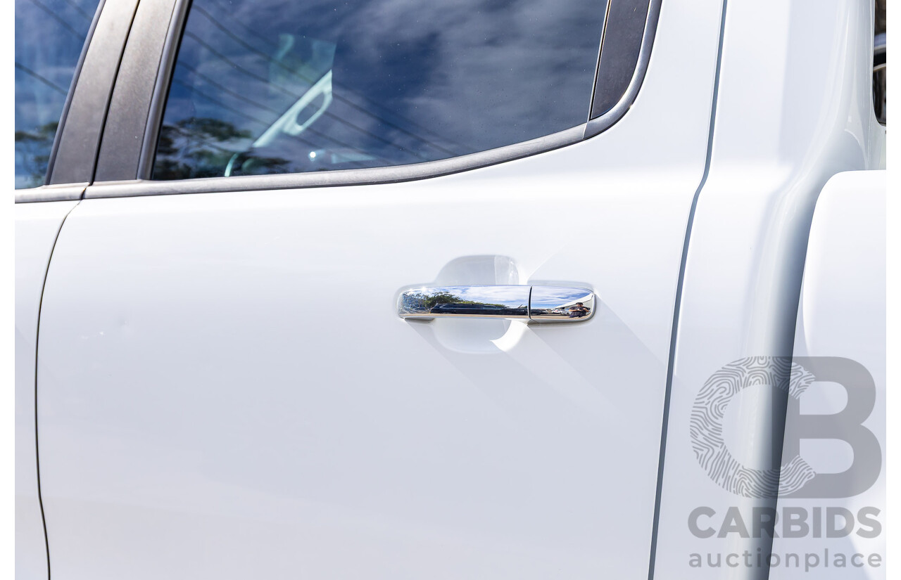 09/2017 Ford Ranger XLT 3.2 (4x4) 4x4 PX MKII MY17 Update Dual Cab Utility Frozen White Turbo Diesel 3.2L