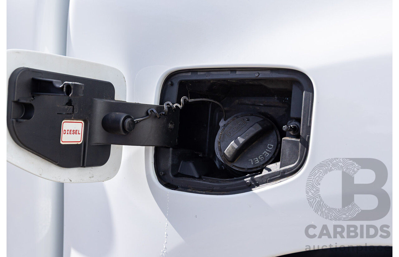 09/2017 Ford Ranger XLT 3.2 (4x4) 4x4 PX MKII MY17 Update Dual Cab Utility Frozen White Turbo Diesel 3.2L