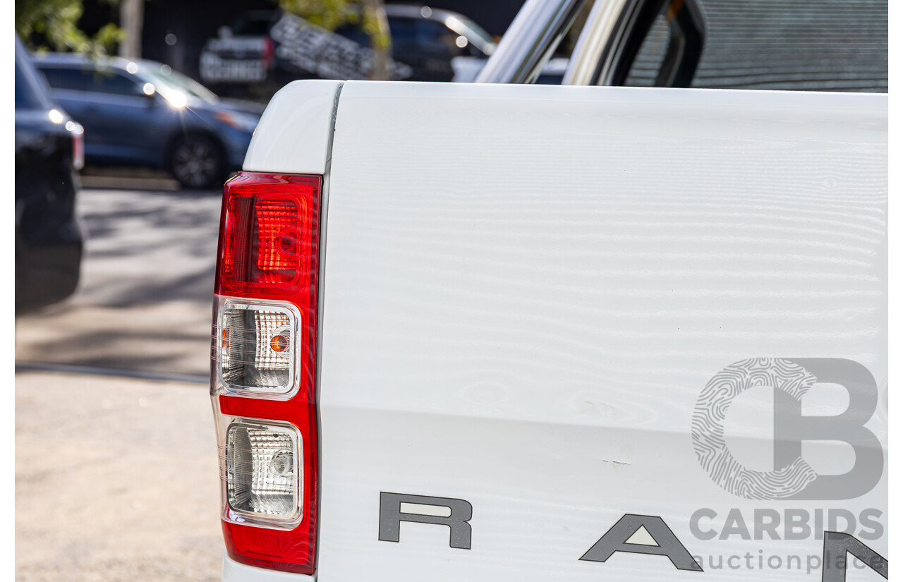 09/2017 Ford Ranger XLT 3.2 (4x4) 4x4 PX MKII MY17 Update Dual Cab Utility Frozen White Turbo Diesel 3.2L