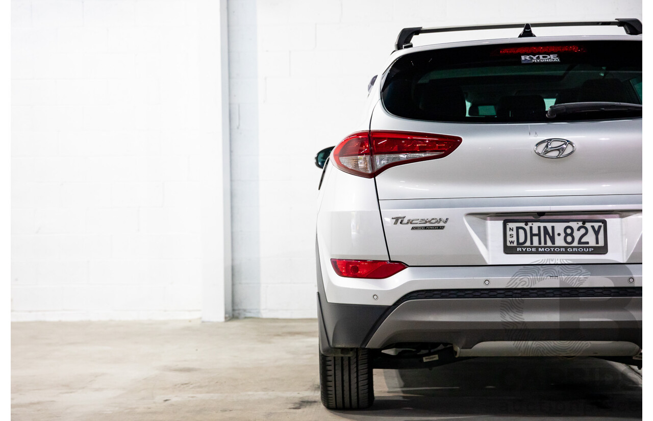05/2016 Hyundai Tucson Highlander (AWD) TLE 4d Wagon Platinum Silver Metallic Turbo 1.6L
