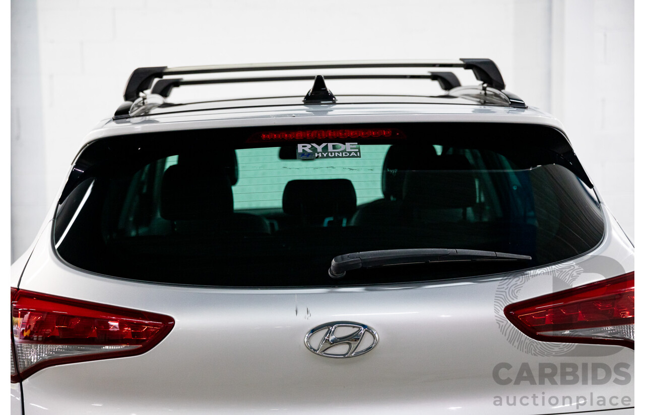 05/2016 Hyundai Tucson Highlander (AWD) TLE 4d Wagon Platinum Silver Metallic Turbo 1.6L