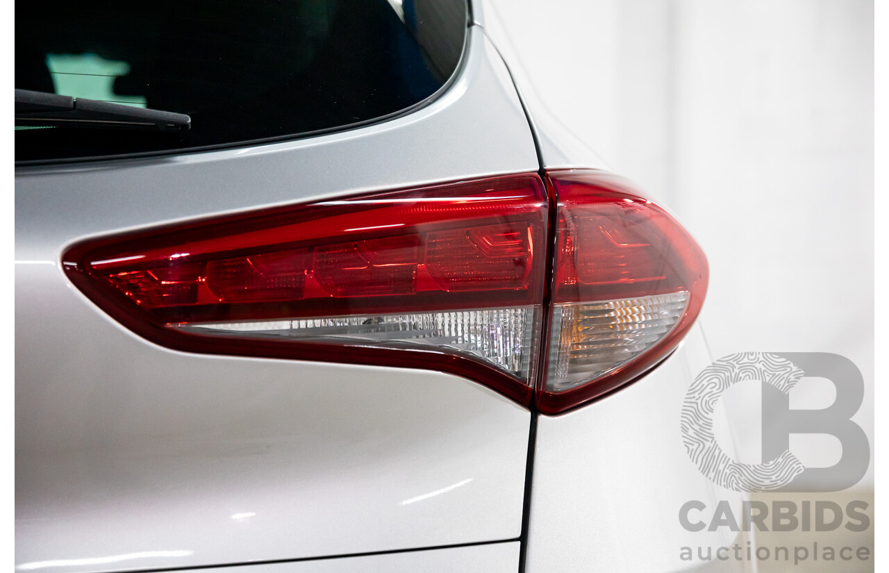 05/2016 Hyundai Tucson Highlander (AWD) TLE 4d Wagon Platinum Silver Metallic Turbo 1.6L