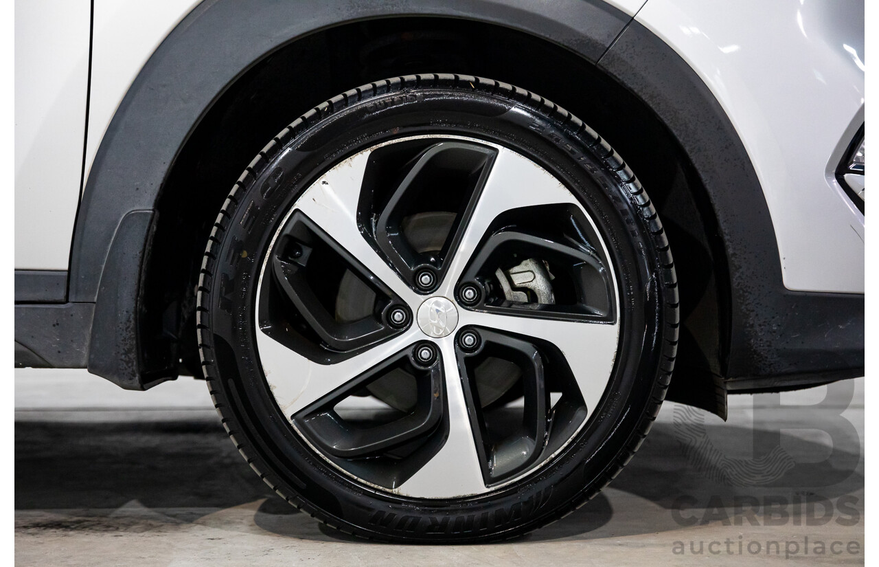 05/2016 Hyundai Tucson Highlander (AWD) TLE 4d Wagon Platinum Silver Metallic Turbo 1.6L